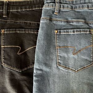 Two pairs Santana jeans